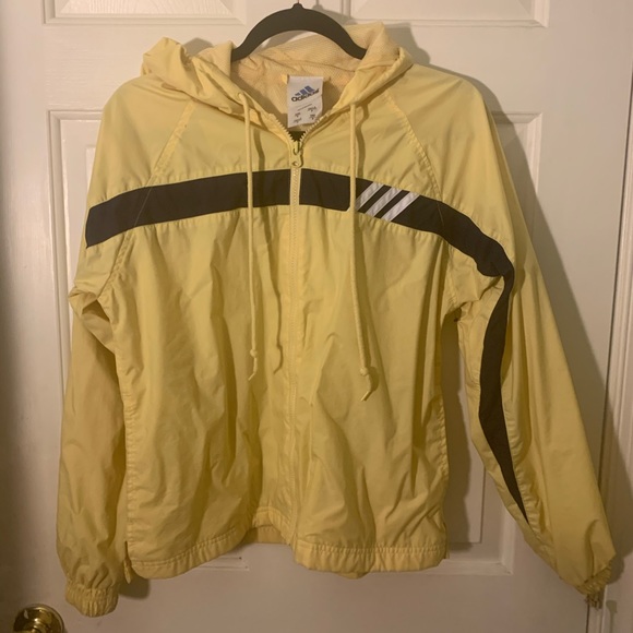 yellow adidas jacket